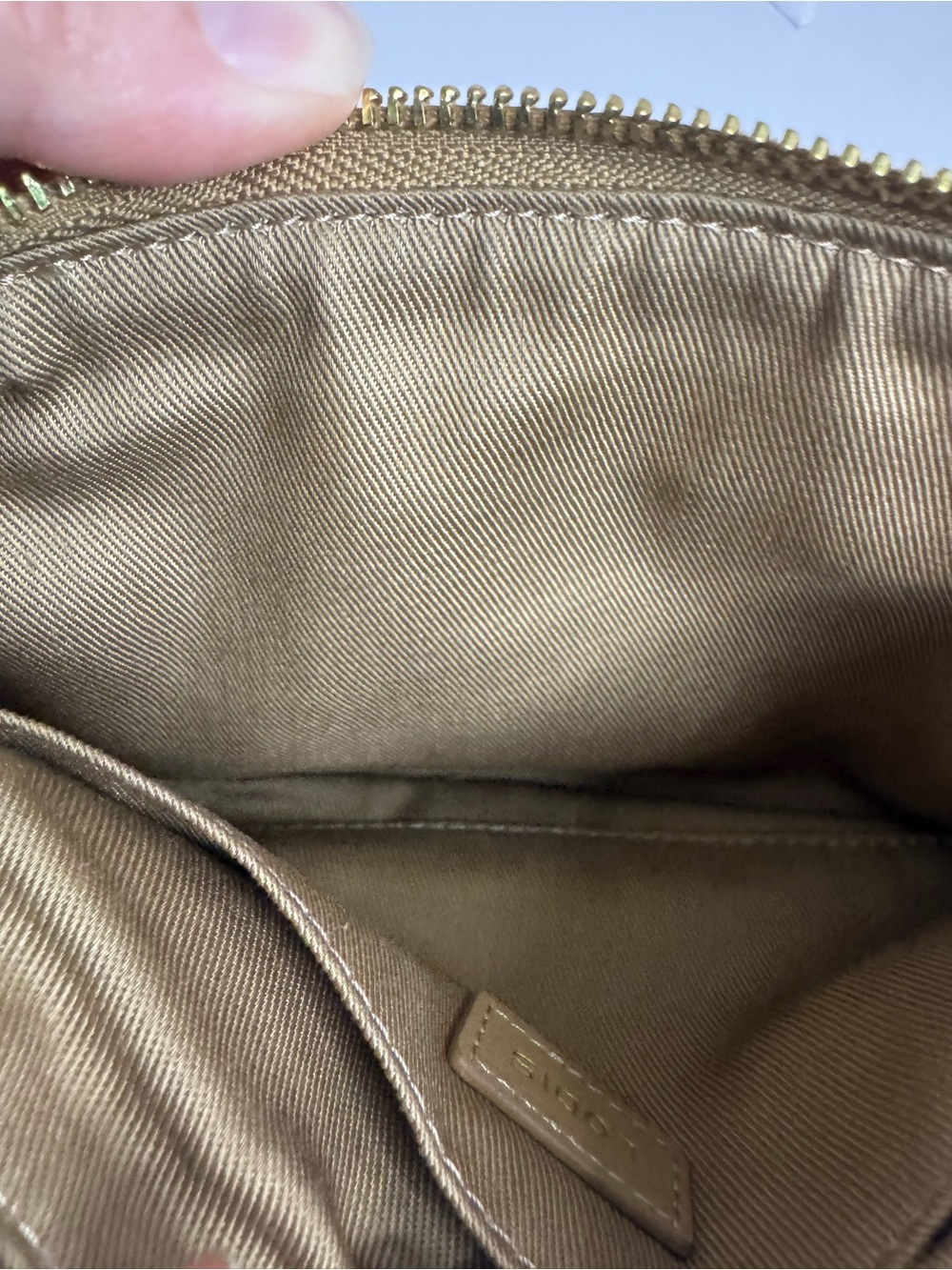 #426 Lodis Small Silver Metallic Leather & Suede Leopard Print Clutch Shoulder - Picture 12 of 16